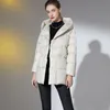 Dames Down Parkas Winter Jackets Ultra Light Warm Casual Coat vrouwelijke puffer jas met een riem plus size manka Parka overjas 221124