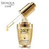 Soro Facial Cremes Loção Hidratante Hidratante de Dia Ouro 24K Essence Original Skin Base Liquid Oil Control Clareamento do Tom da Pele