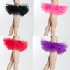 Scenkläder balettdans kjol vuxen netto garn fast färg leotard kläder kvinnliga 8 färger att välja mellan