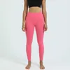 hot yoga attire lu-06 Sports Leggings With Ladies No Embarrassing Lines Align 22 Colors Fitness cute yoga pants High Waist Jogging