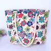 Evening Bags 2022 Factory Price Women Canvas Handbags Totes Printed Striped Flowers Holiday Bead Shoulder 53 Styles Drop