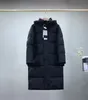 22SS Diseñador de lujo Long Down Jacket Co-Branding Canada North Winter Capubido Jackets Outdoor Men Clothing a prueba de viento 208
