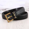 Belts for Mens Designer Belt Silver Gold Pins S Buckle Waistband Width 30mm Fashion Leather Mens Belt Y Women Cintura Luxury Waitbands Cinture