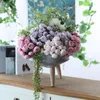 Decorative Flowers Simulation Artificial Bouquets Wedding Party Decoration Tea Rose Home Decor Beauty Flower Material