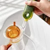 Three-in-one Cup Cover Brush Pacifier Brush Household Kitchen Multifunctional Folding Mini All-around Creative Cleaning Brushes Tool