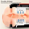 Jouets sexuels masseur Leten mâle aspiration sous vide masturbation tasse automatique sucer double airbags réaliste vagin machine jouets pour hommes 18