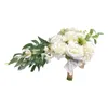 Decorative Flowers Wedding Bouquets For Bride Bridal Throw Bouquet Shower Ceremony Decor