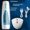 Brinquedos sexuais massageador automático masculino masturbador rotação telescópica silicone vagina simulação boquete adulto bens máquina para homem