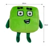 Plush Dolls Cartoon Numberblocks Doll Toy Educational Number Blocks Stuffed Movie TV Sereis Toys Kids Gift 221125