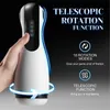 Sex toys massager Fully automatic clip suction aircraft cup vibration intelligent sucking heating electric male sex