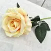 Декоративные цветы 10pcs бархат роза искусственный цветок для домашнего украшения шелковые настенные фоны свадебные букет дороги ведущий цветочный