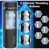 Sex toys massager Men's Electric Automatic Sucking Aircraft Cup Clip Suction Deep Throat Vibration Telescopic Male Masturbator Supplies