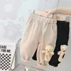 Printemps bébé garçons vêtements ensemble enfant en bas âge infantile à manches longues t-shirt pantalon mignon ours enfants vêtements de sport décontractés tenues enfants vêtements