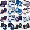 Omvänd retro hockey''nhl''88 Nate Schmidt Jersey 4 Neal Pionk 81 Kyle Connor 17 Adam Lowry 13 Pierre-LuC DuBois 71 Evgeny Svechnikov 55