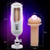 Sex toys massager Clip Sucking Masturbators Toys for Men Realistic Vagina Silicone Male Masturbation Cup Penis Blowjob Machine