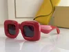 New fashion sunglasses 40098 special design color square shape frame avant-garde style crazy interesting with case2366