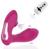 Новый 10 -скоростный сосающий вибратор с дистанционным контроллером G Spot Clitoris Вибрирующий стимулятор дилдо мастурбат Sucker Sex Toys для женщин 230316