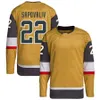 Uomo Hockey''Nhl''Reverse Retro 71 Maglia William Karlsson 7 Alex Pietrangelo 10 Nicolas Roy 21 Brett Howden 55 Keegan Kolesar 28 Carrier 14