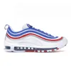 OG mens womens running shoes max 97 air Triple White Black Silver Bullet airmaxs 97s The Future Persian Violet Red Leopard Bred Reflective Blue Laser men Sneakers 36-45