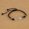 Anklets Vintage Leather Feather Anklet Men's Women Alloy Pendant Accessories Hand Made Red Black Soft Rope Bracelet Couple Gifts Jewelry