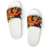 Custom Home pvc soft bottom floor beach men and women couples multi color white home slippers b48 size 36-45