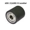 50x50mm kontakthjulbälte slipmaskiner Verktygsdelar Flat Surface Rubber Roller