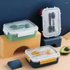 Zestawy naczyń obiadowych Tuuth ze stali nierdzewnej kuchenki mikrofalowe pojemnik na lunch pojemnika na lunch dzieci dzieci szkolne biuro przenośne bento