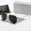 Top Luxus Sonnenbrille Polaroid Objektiv Designer Damen Herren Adumbral Goggle Senior Brillen für Damen Brillengestell Vintage Metall S221S