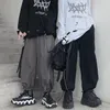 Męskie spodnie męskie ładunki męskie joggery 2022 Hip Hop Techwear Męskie japońskie streetwear refleksyjny harem jogging spodni dla