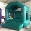 3.3x3m Tents and shelters commerical inflatable castles with better quality pvc tarpaulin mini toddler playground/kids bounce with clear side walls.-2