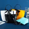 Emballage cadeau cosmétiques bijoux paquet sacs sac en papier Portable pour mariage anniversaire fête de noël cadeaux emballage Shopping sacs à main