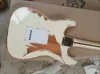 6 strängar Cream Relic Electric Guitar med SSS Pickups Maple Fretboard anpassningsbar