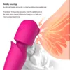 Sucking AV Stick Damas Masturbación Vibración Sucking Pat 10 Vibrador de frecuencia Productos eróticos para adultos