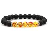 Beaded Chakra Lava Rock Beaded Bracelets For Men Women Natural Healing Crystal Nce Stone Tiger Eye Beads String Chains Bangle Yoga D Dhwmg