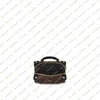 LVS Bag Louisity Diseñador de moda Petite Malle Souple Cross Cody Shoulgs Bags M45571 Polso de lujo Ansmán
