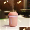 Novelty Items Usb Rechargeable Mushroom Humidifier Household Air Cleaner Mti Function Water Replenishing Instrument Fan Night Light Dhcgt