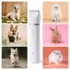 Уход за собакой Mewoowoupun 4 в 1 Pet Electric Hair Clipper с 4 лезвиями триммер для ногтей.