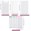 Hole Binder Pockets Plastic Zipper Money Saving Envelope A6 Budget Planner Notebook Covers Folder Color