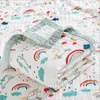 Baby Sweadling Swaddle nowonarodzona gaza bawełniana bawełna maluch letnich ręczniki kąpielowe sześci warstwowy szósta kruka do wózka pokrywka Zmiana podkładki miękkie szaty niemowlęce BC182-1