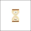 Broches Broches Creative Fun Time Hourglass Alliage Pins Espace Baleine Fleur Herbe Skl Broche Badge Vêtements Accessoires Doux Je Dhgarden Dhdfe