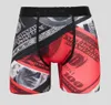 Mens Ice Polyester Boxer Shorts Printed Animation Comfortable Sports Boxer Underwear Short Pants