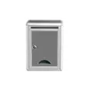 Decorações de jardim Caixa de correio residencial durável Bloqueio seguro Ornamento MultiProsse Furpose Aluminum Ligy Delivery Post Box Decor Carta 221128