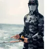 في الهواء الطلق tshirts Billfish Gear Men الصيد الأكمام طويلة القمصان مقنعين Blusas Para Pesca Performance Apparel Camisa de UV Manga Longa 221128