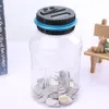 Storage Boxes Bins Money Saving Jar Clear Digital Piggy Bank Coin Savings Counter Lcd Counting Change Gift For Children Kids Home Decor 221128