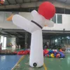 Levering Outdoor Activiteiten Giant Advertising Karakter opblaasbare karate man Taekwondo Boy te koop