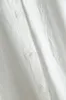 Abiti casual Abito camicia per donna Lino Cotone Casual Coreano Vintage Oversize Midi Robe Estate Autunno Casual Lungo Bianco Abbigliamento donna 221126