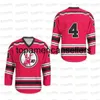 4 Kansas City Scouts Custom Hockey Jersey Nummer Elke naam Allemaal gestikt