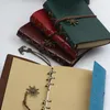 Vintage Notebook Diary Notepad Pirate Anchors PU Leather Note Book Replaceable Stationery Gift Traveler Journal