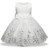 Robes de fille fleur filles élégante princesse infantile robe de bal Costume bébé enfants pour fille robes de soirée de mariage 221125