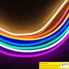 RGB AC 110V Neon Rope LED Strip 50 meter Outdoor Waterdicht 5050 SMD Licht 60LEDSM met stroomvoorziening Cutable bij 1 meter